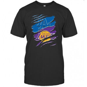 Los Angeles Dodgers And Los Angeles Lakers T-Shirt